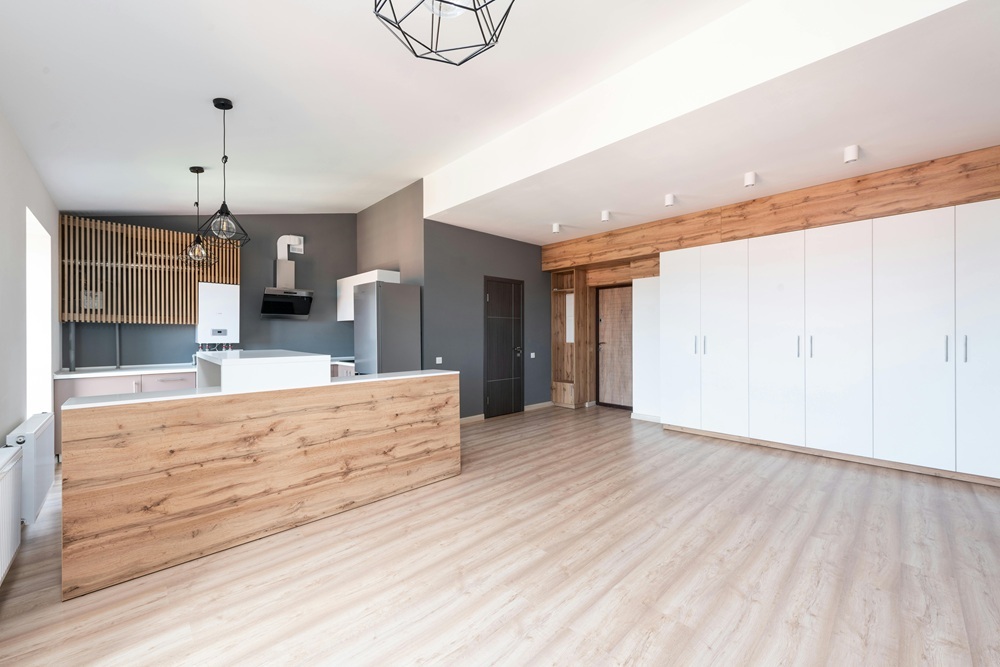 Apartment finishing and delivery preparation