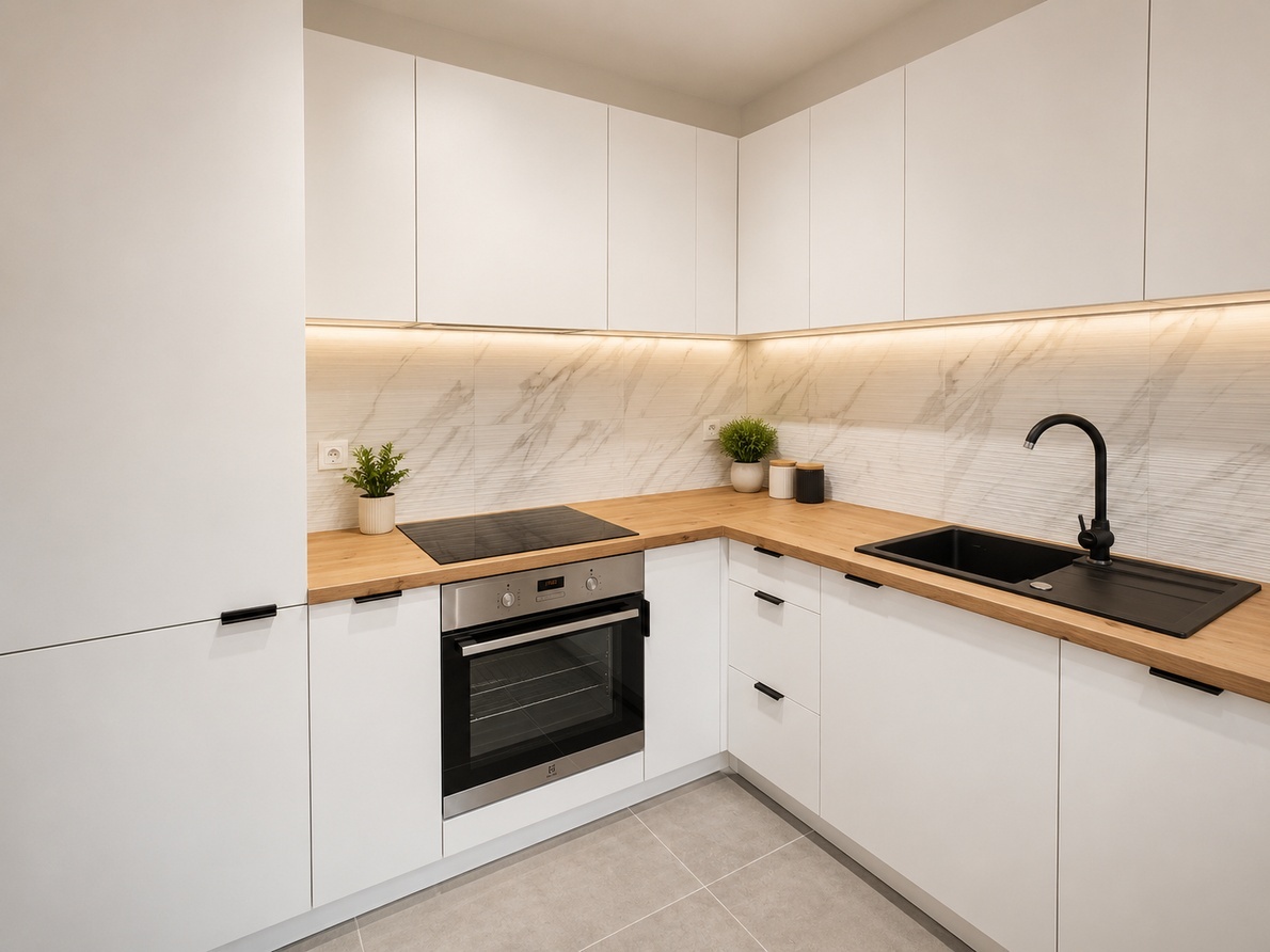 Photo from the Aleja Niepodległości apartment after renovation (8 of 12)