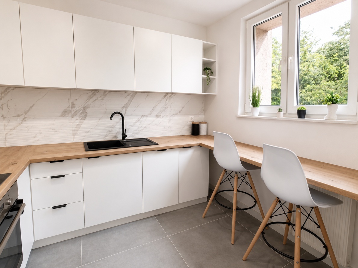 Photo from the Aleja Niepodległości apartment after renovation (9 of 12)