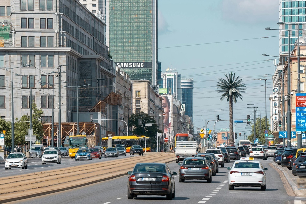 Central Warsaw Śródmieście skyline — prime residential and prestigious urban address