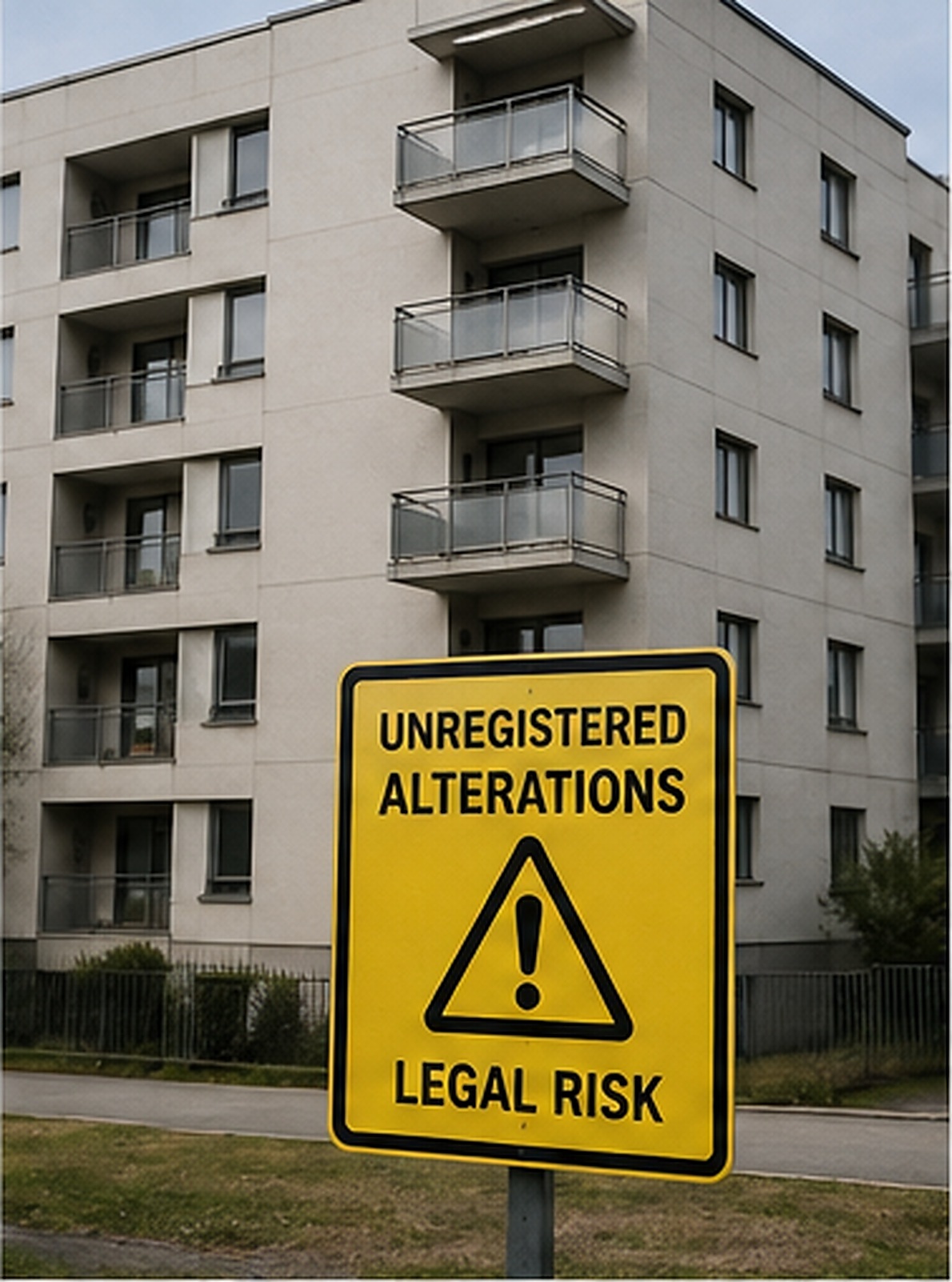 Unregistered apartment alterations and legal risk in Warsaw