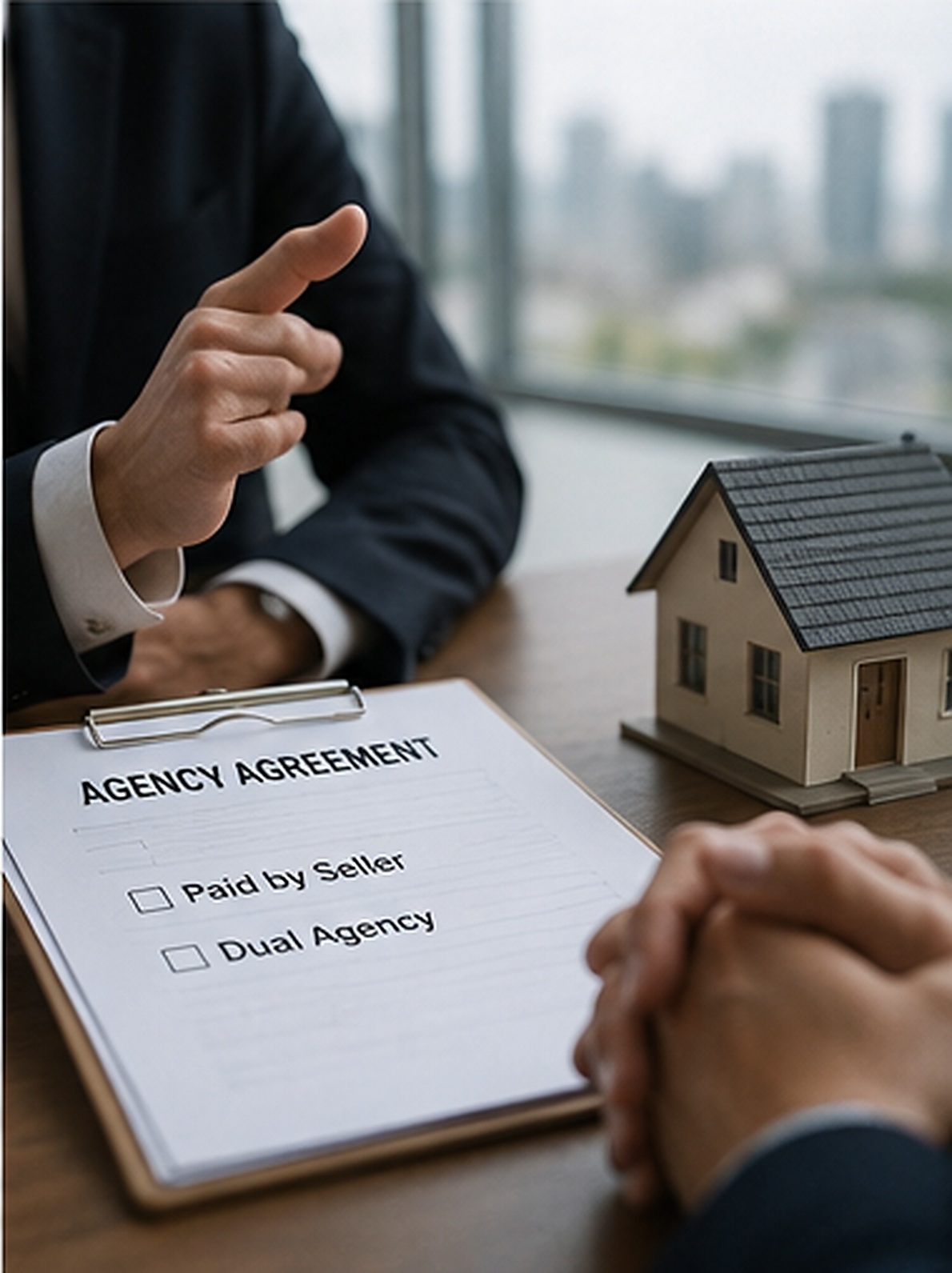 Reviewing an agency agreement and potential conflict of interest in a Warsaw property transaction