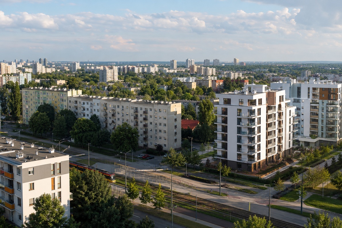 Targówek district Warsaw — metro M2 transformation