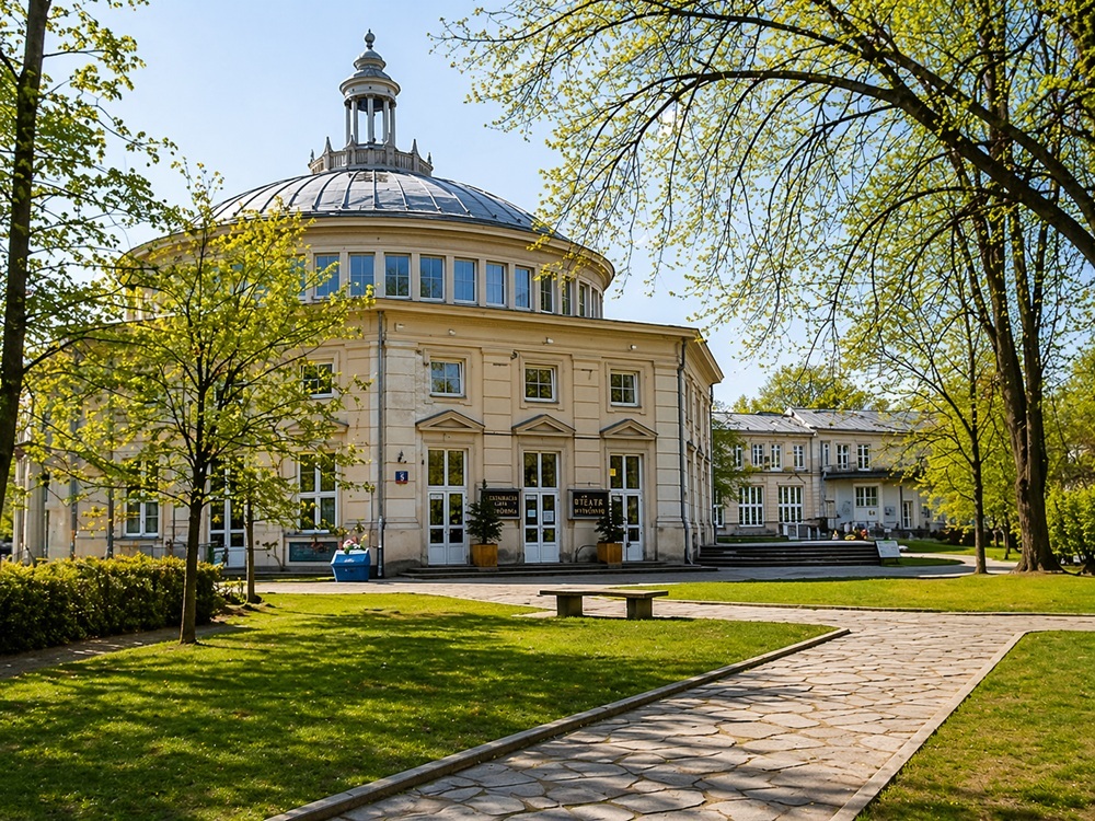 Żoliborz Warsaw — established leafy residential streets and pre-war architectural character
