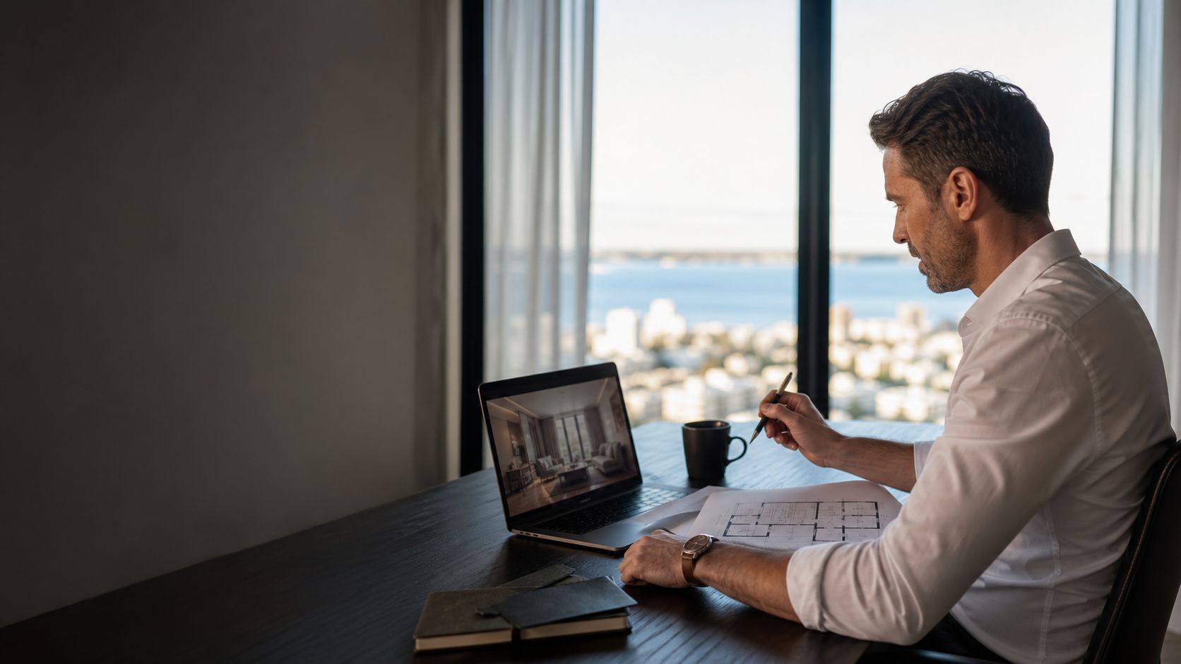 Australian property buyer preparing a remote Warsaw acquisition