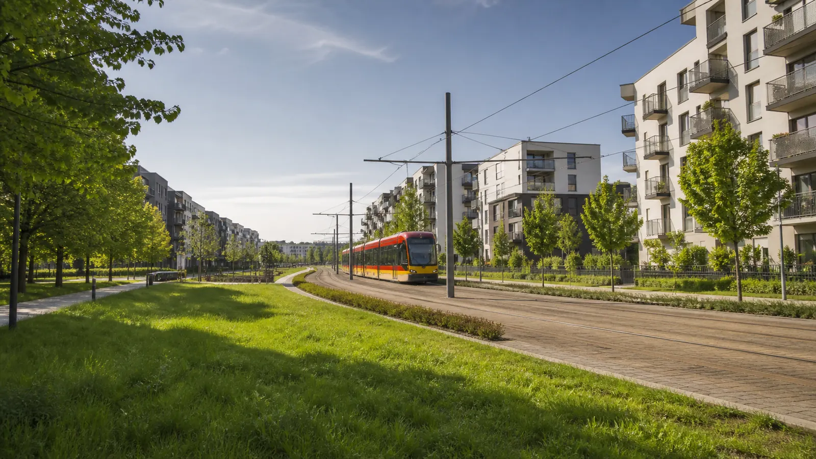 Białołęka property guide — northern housing and tram access