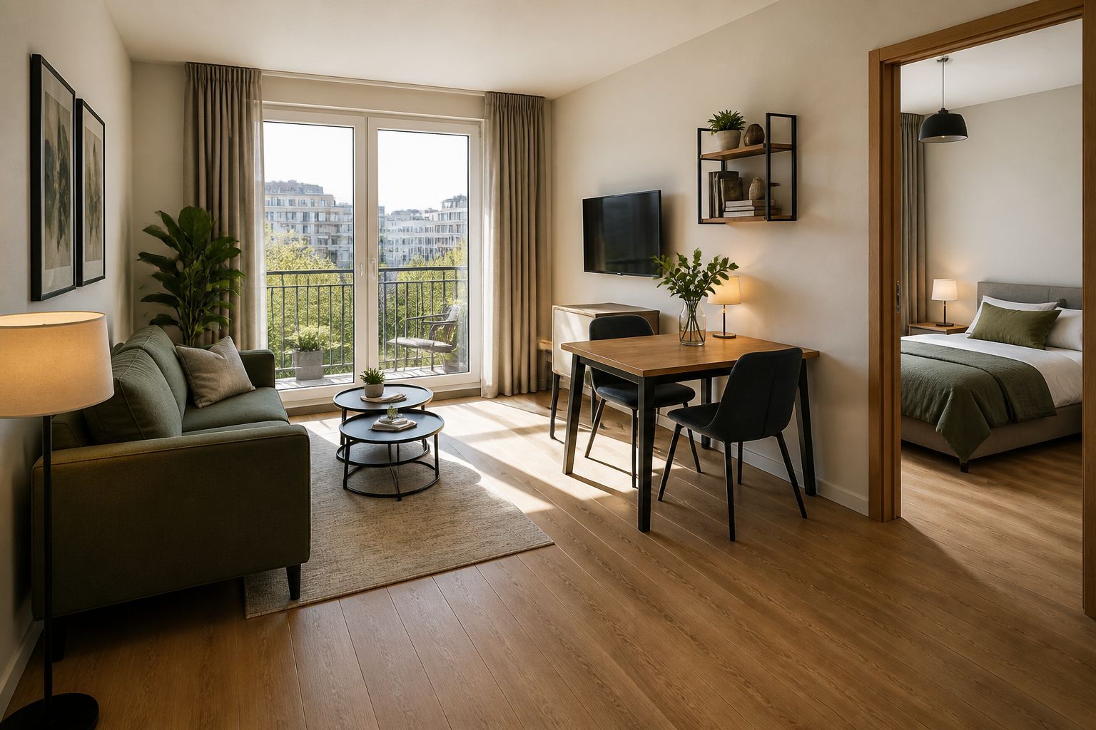 Compact Warsaw one-bedroom apartment completed for reliable long-term rental