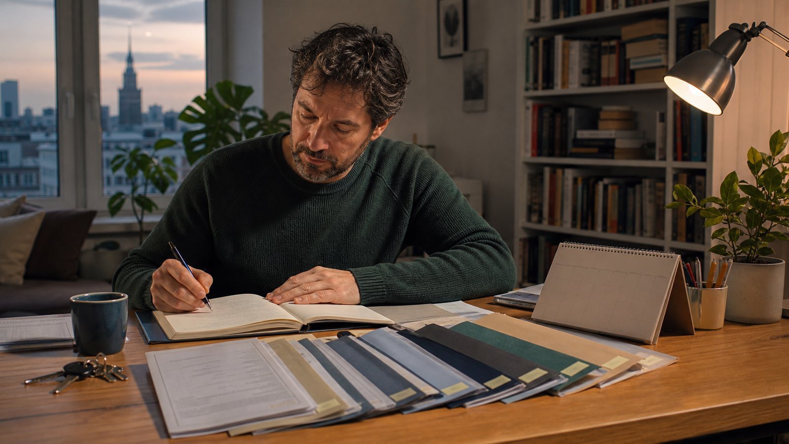 Long-term foreign resident studying Polish and organising five years of residence evidence