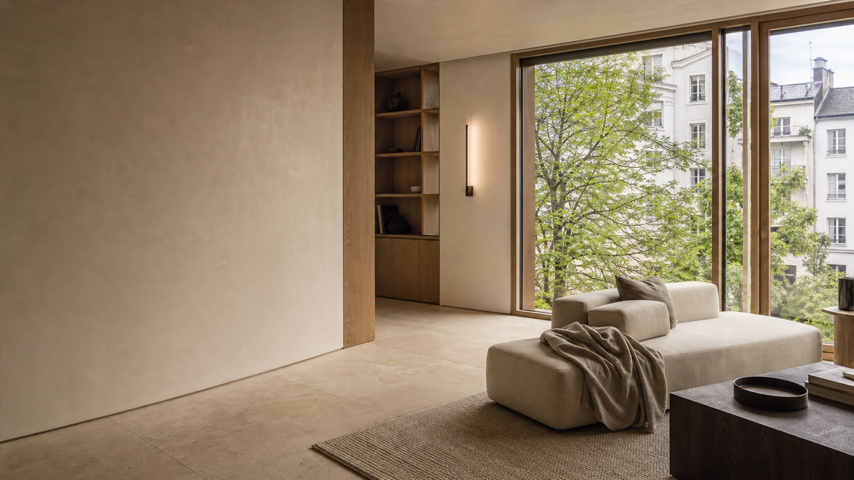 Refined contemporary Warsaw apartment interior prepared for property buyers based in Switzerland
