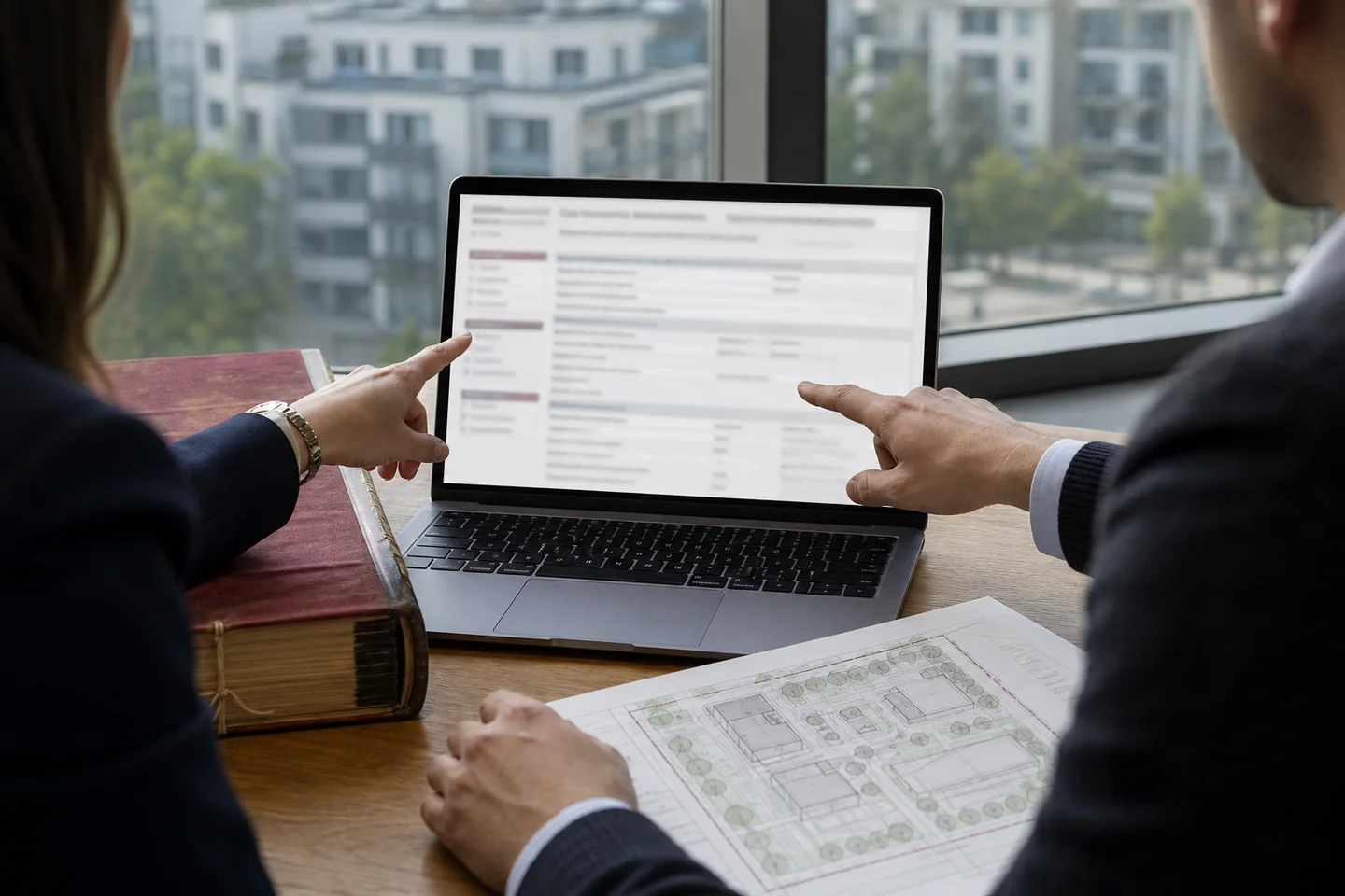 Digital verification of a Polish land and mortgage register for a Warsaw apartment