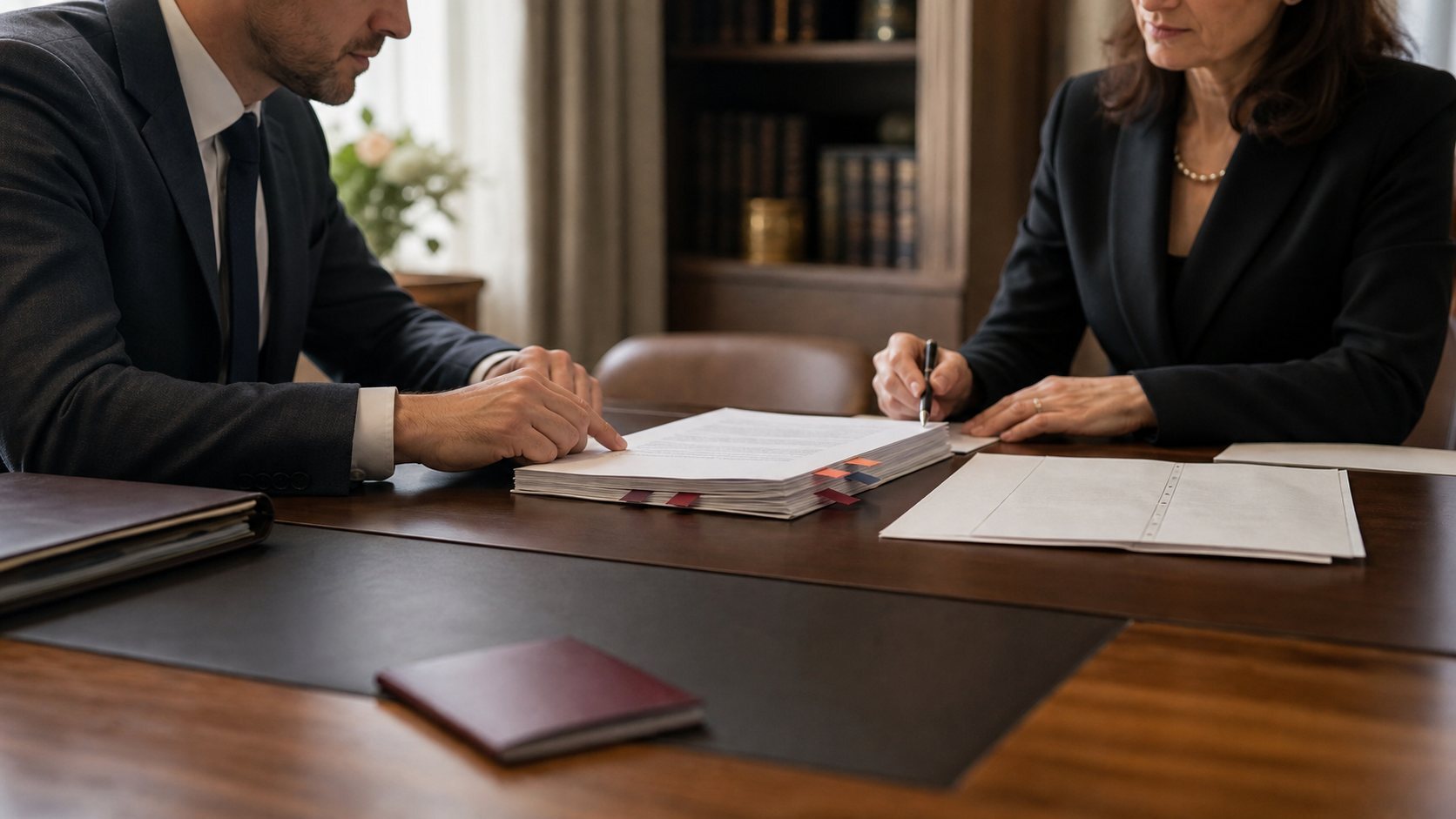 Power of attorney and contract reviewed before a Polish notarial appointment