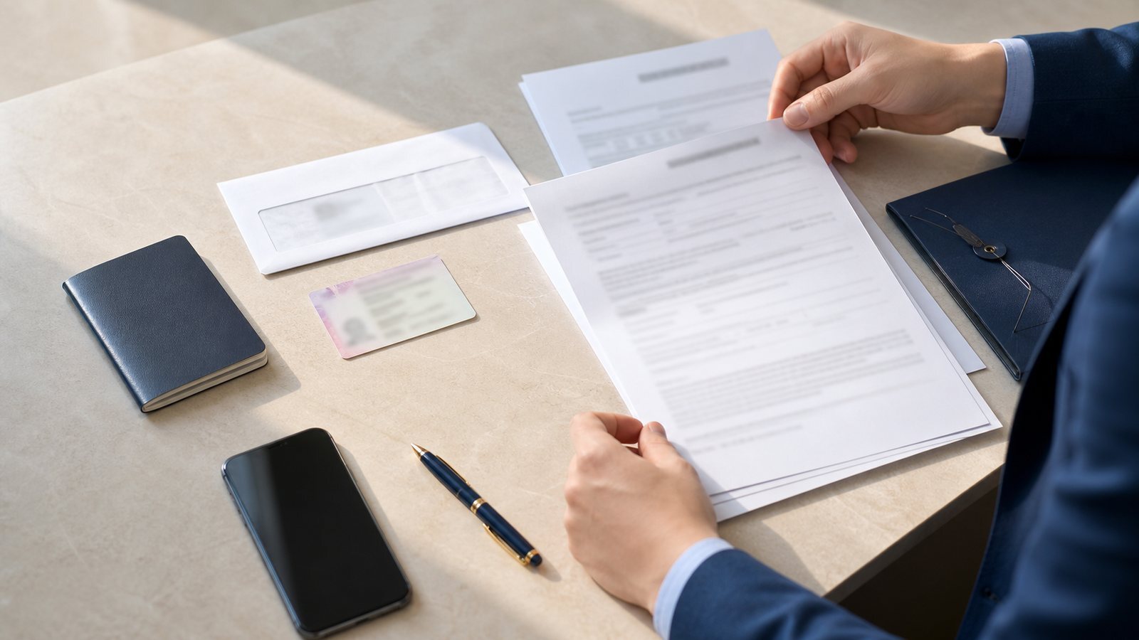 Identity, address and tax-residence documents prepared for Polish bank onboarding