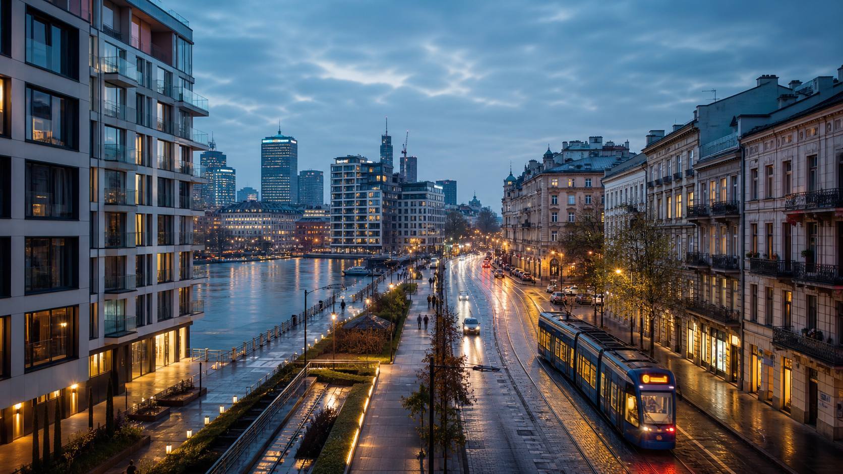 Warsaw and Krakow property market comparison