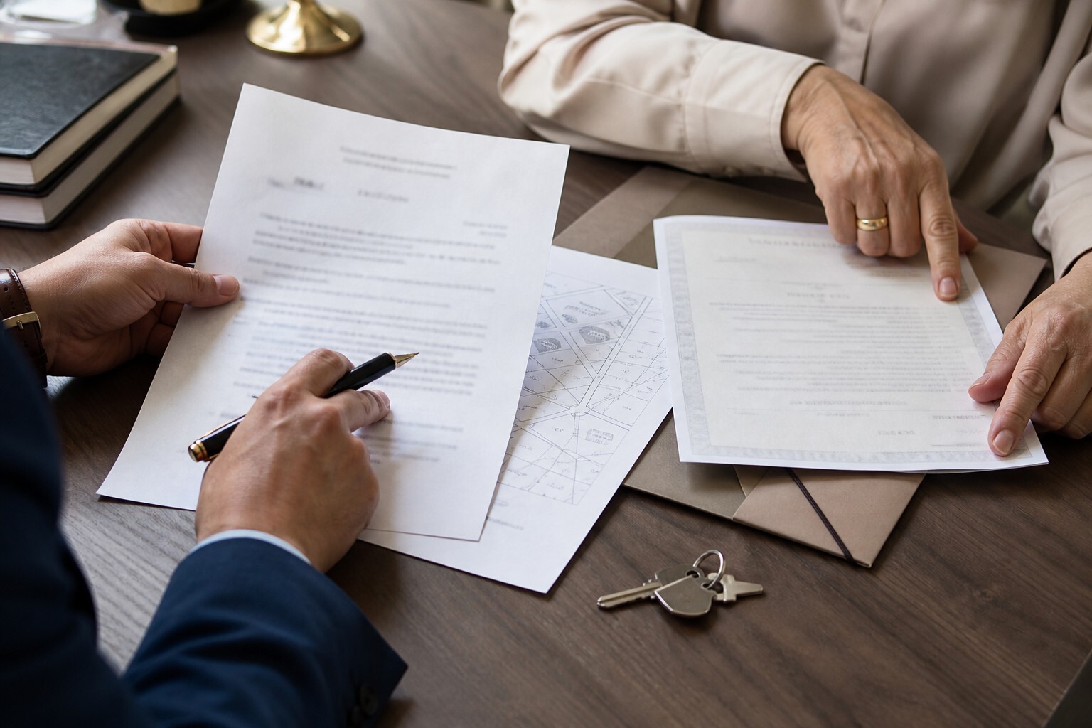 Polish will, property plan and apartment ownership documents reviewed before inheritance proceedings