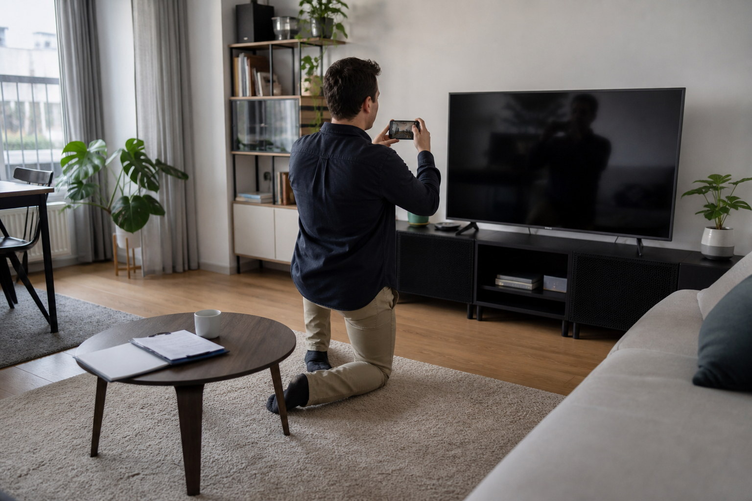 Inherited Warsaw apartment documented for insurance and remote ownership