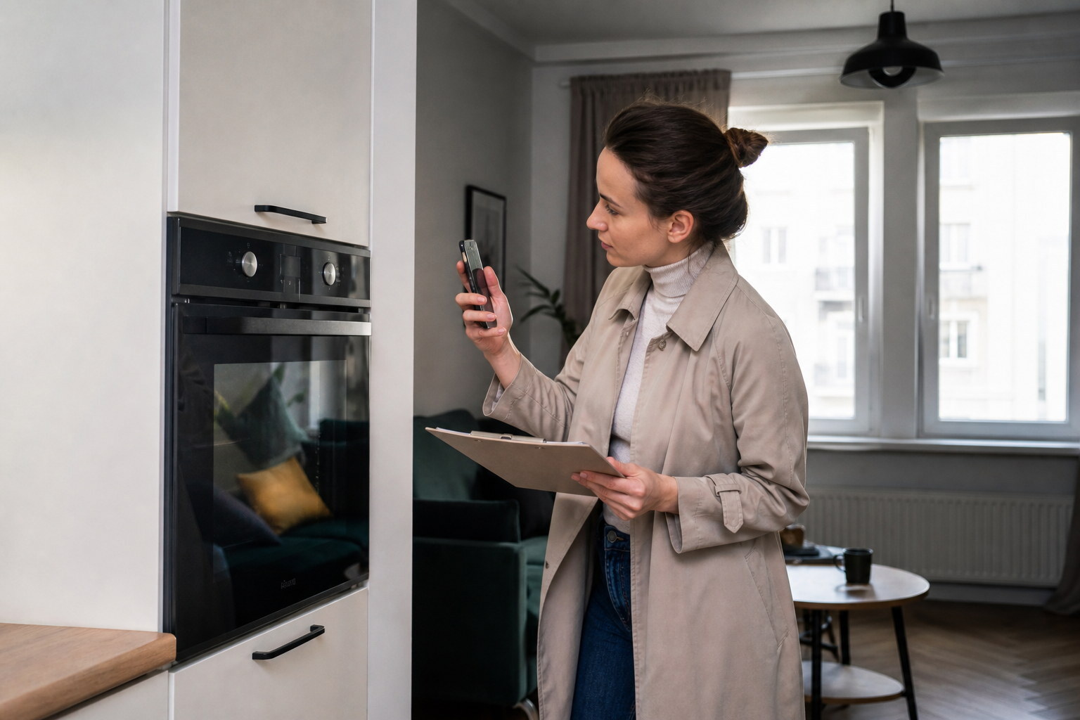 Detailed inventory documentation for a Warsaw rental apartment