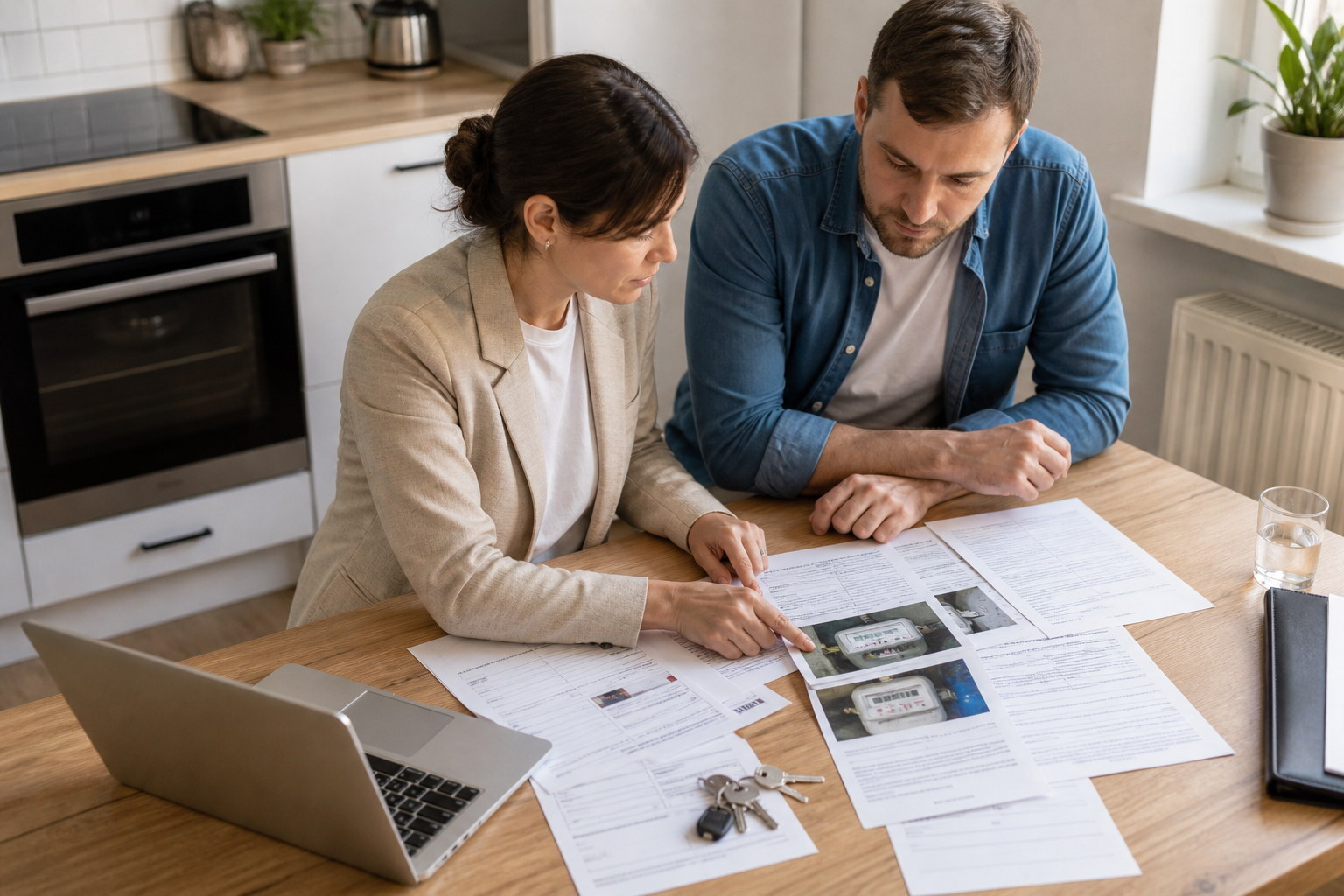 Utilities transfer and post-purchase administration for a Warsaw apartment