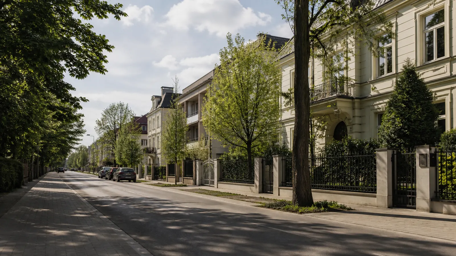 Włochy property guide — green residential Warsaw near rail and airport